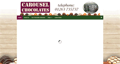 Desktop Screenshot of carouselchocolates.co.uk